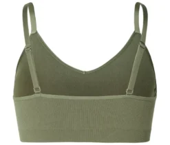 Seamless-Bustier, khaki
