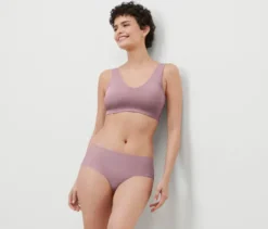 Seamless-Bustier, mauve