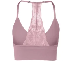 Seamless-Bustier mit Spitze