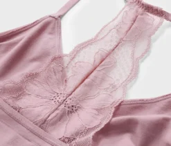 Seamless-Bustier mit Spitze