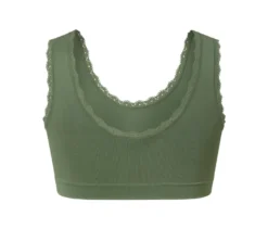 Seamless-Bustier, olivgrün