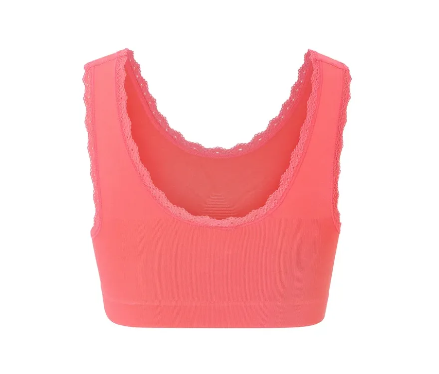 Seamless-Bustier, papaya