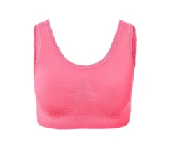 Seamless-Bustier, pink