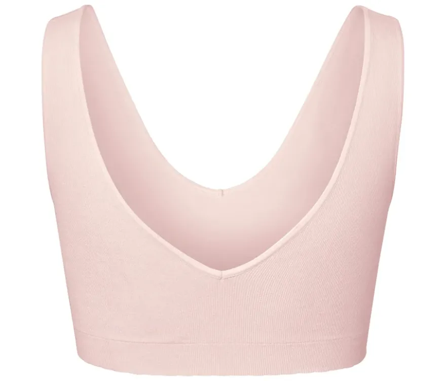 Seamless-Bustier, rosé