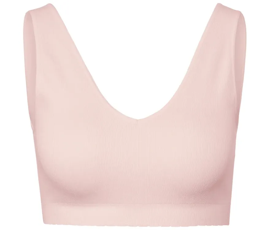 Seamless-Bustier, rosé