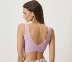 Seamless-Bustier, rosa