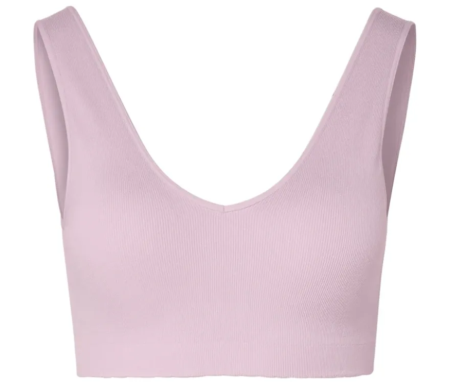 Seamless-Bustier, rosa
