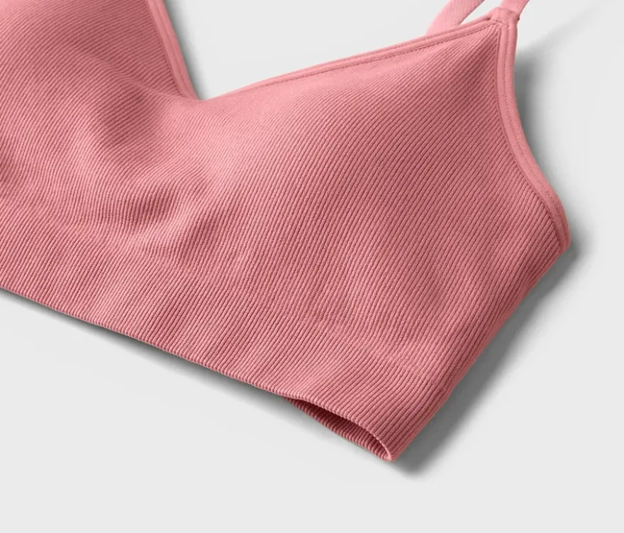 Seamless-Bustier, rosenholz