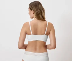 Seamless-Bustier, weiß