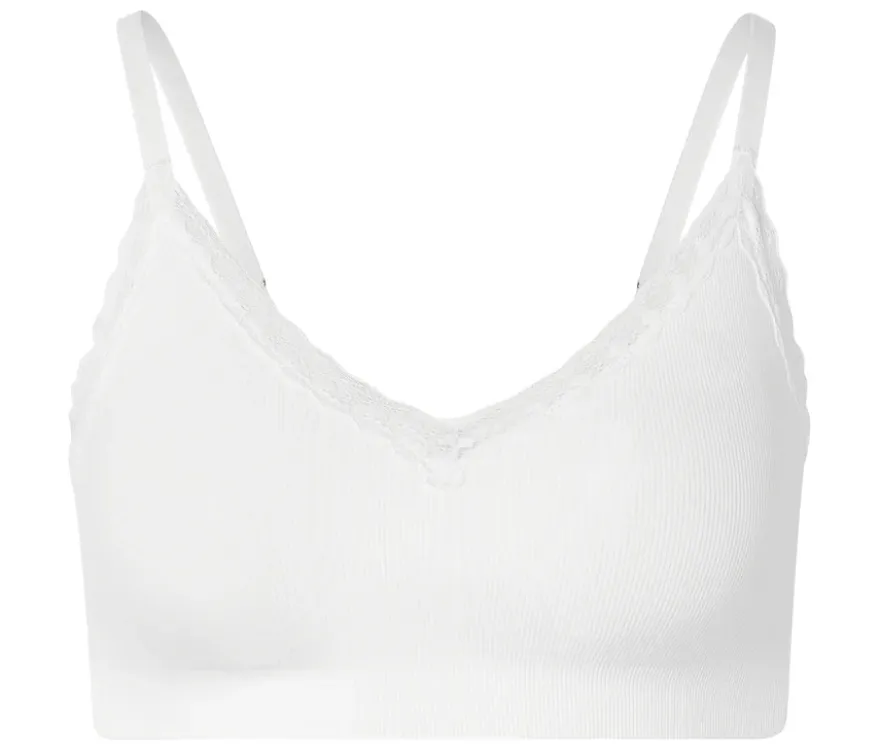 Seamless-Bustier, weiß