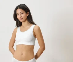 Seamless-Bustier, weiß