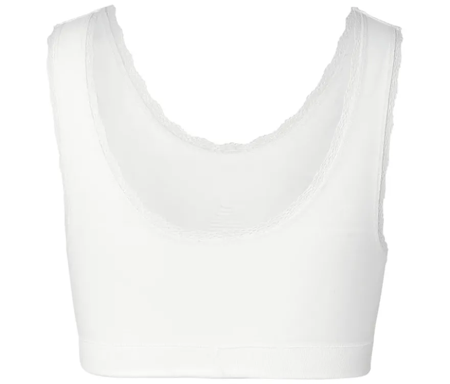 Seamless-Bustier, weiß