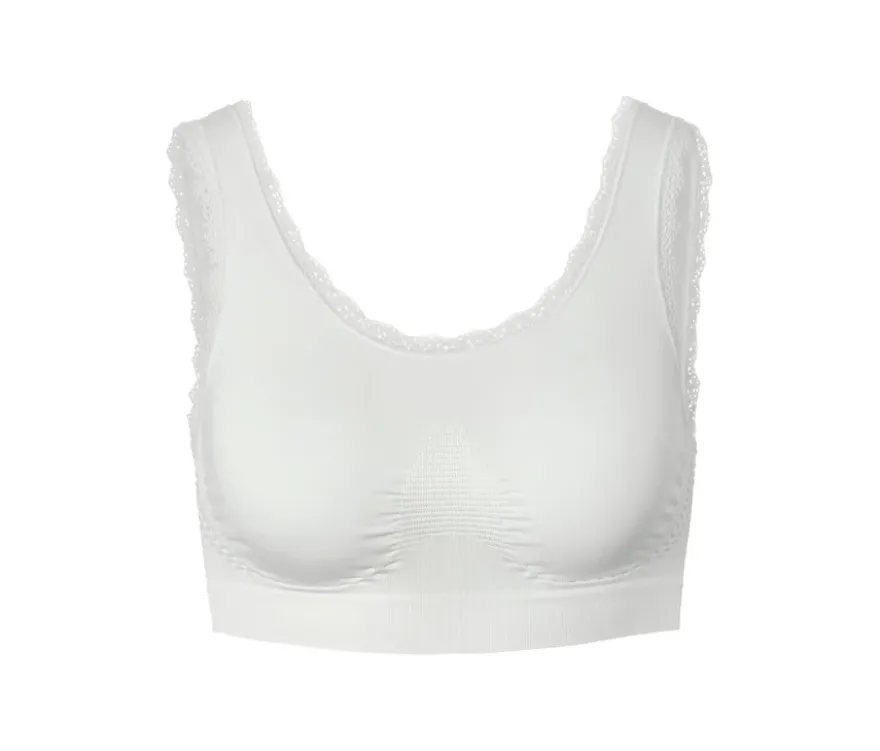 Seamless-Bustier, weiß