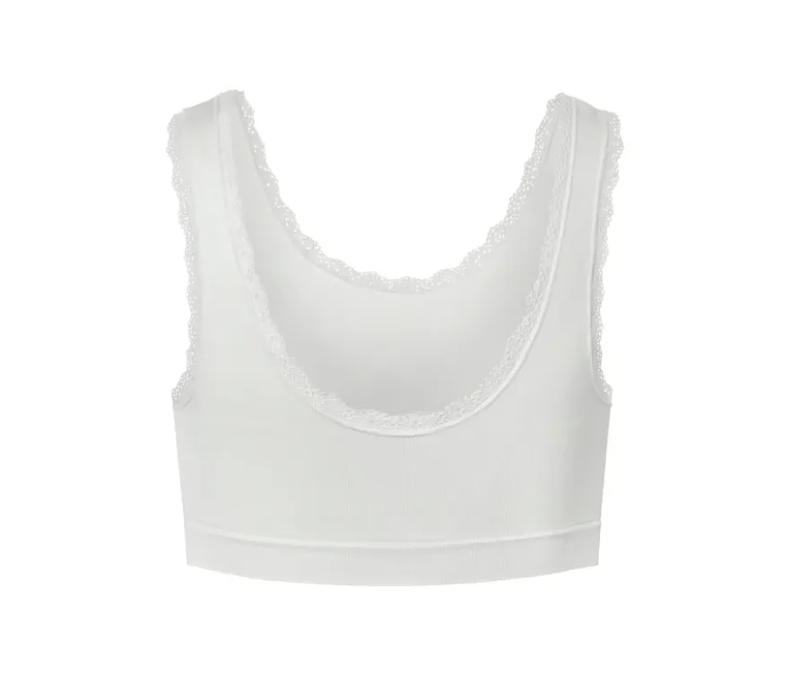 Seamless-Bustier, weiß