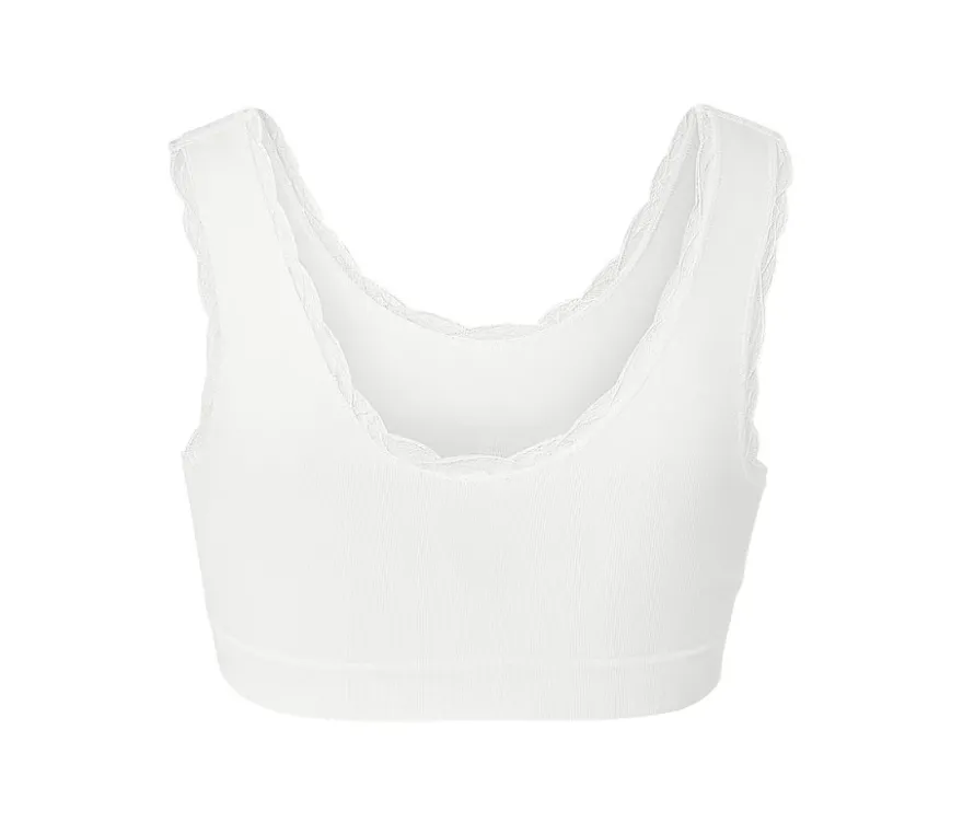 Seamless-Bustier, weiß