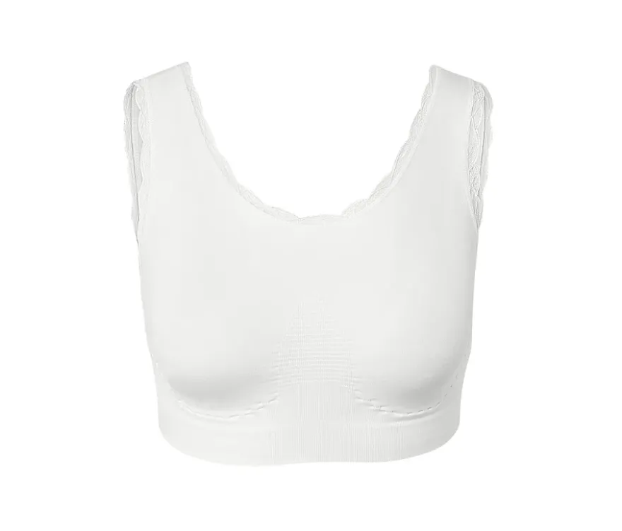 Seamless-Bustier, weiß