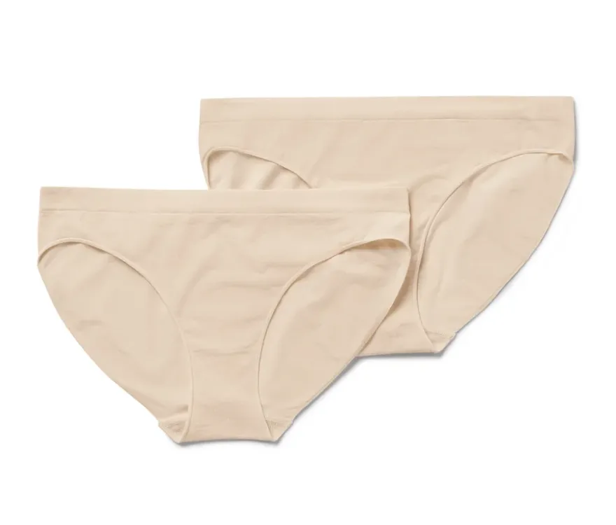 2 Seamless-Slips, creme