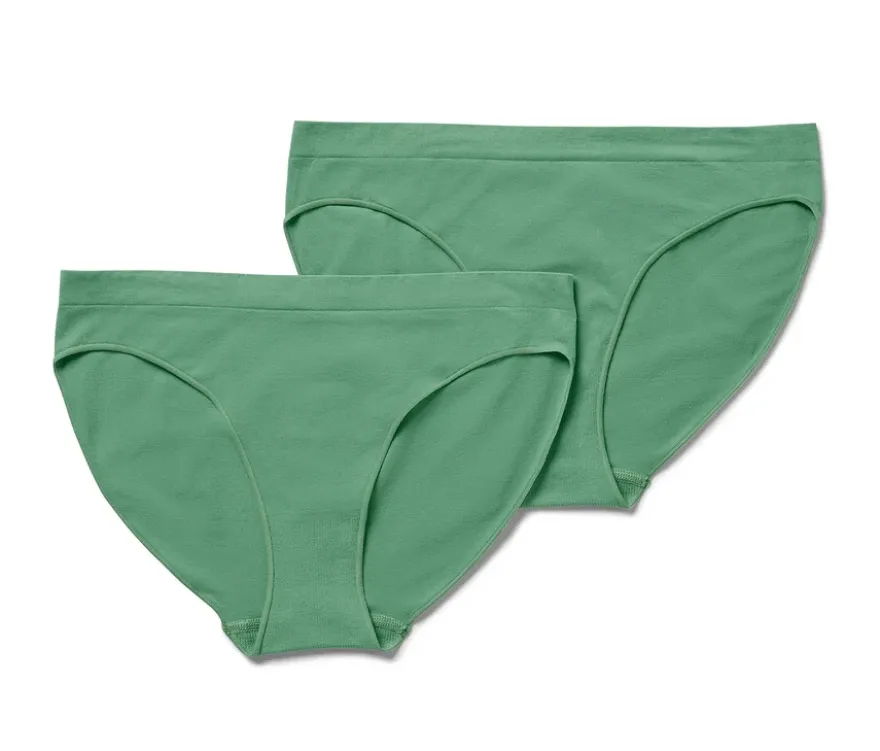 2 Seamless-Slips, grün