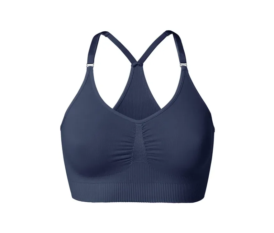 Seamless-Sport-BH, dunkelblau