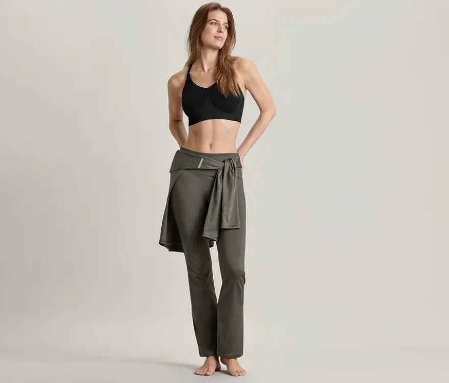 Seamless-Sport-BH, schwarz