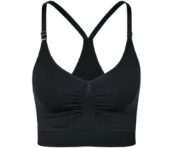 Seamless-Sport-BH, schwarz