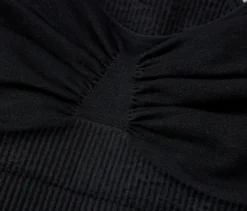 Seamless-Sport-BH, schwarz
