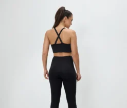 Seamless-Sport-BH, schwarz