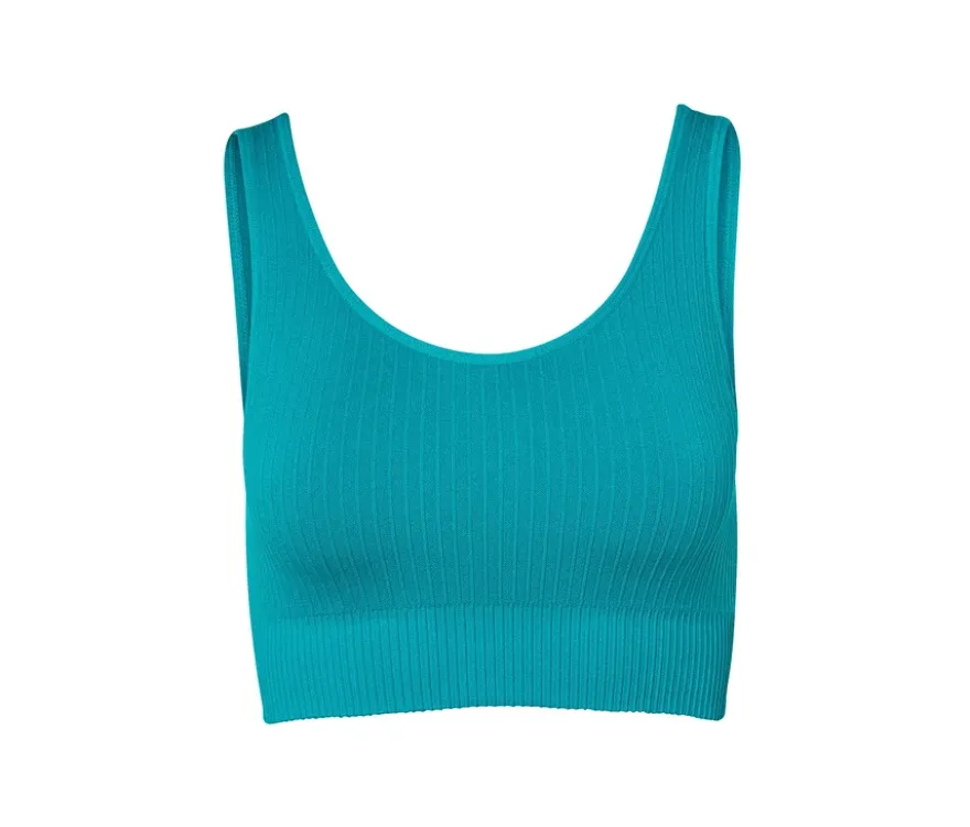 Seamless-Sport-BH, türkis