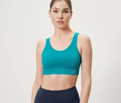 Seamless-Sport-BH, türkis