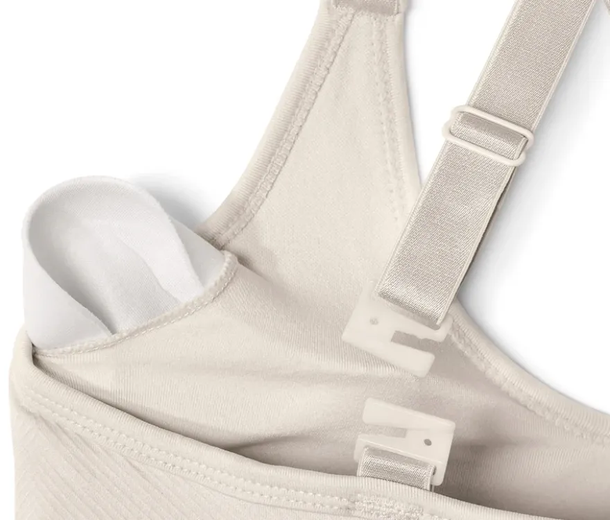 Seamless-Sportbustier, offwhite