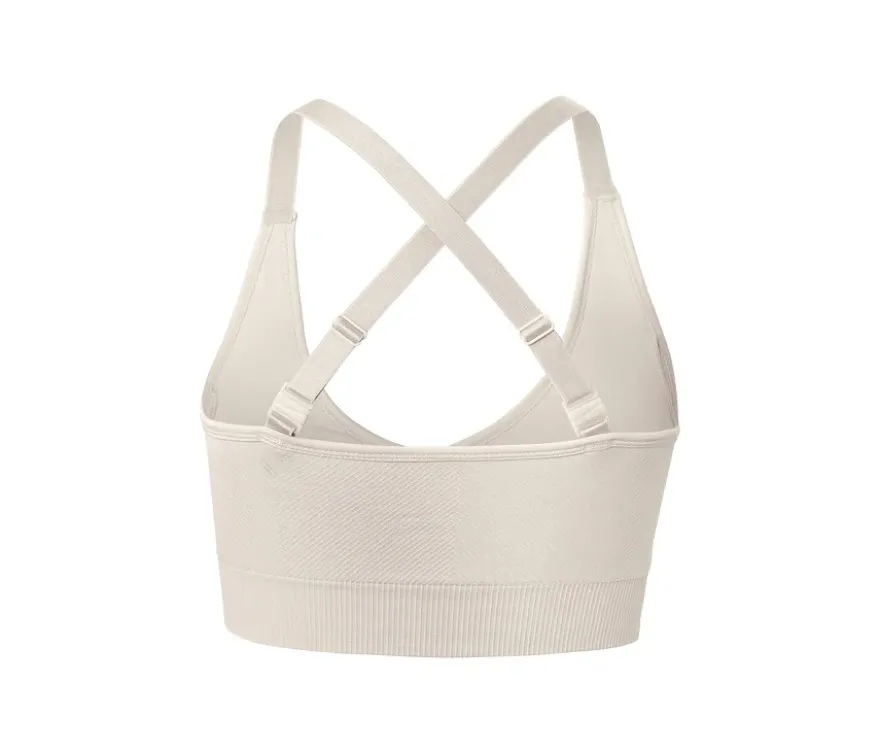 Seamless-Sportbustier, offwhite