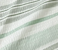Seersucker-Microfaser-Bettwäsche, Übergröße