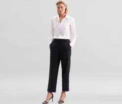 Seidensticker Bluse Slim Fit non iron, weiß