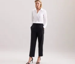 Seidensticker Bluse Slim Fit non iron, weiß
