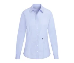 Seidensticker Bluse Slim Fit non iron, hellblau