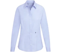 Seidensticker Bluse Slim Fit non iron, hellblau