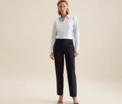 Seidensticker Twillbluse, hellblau