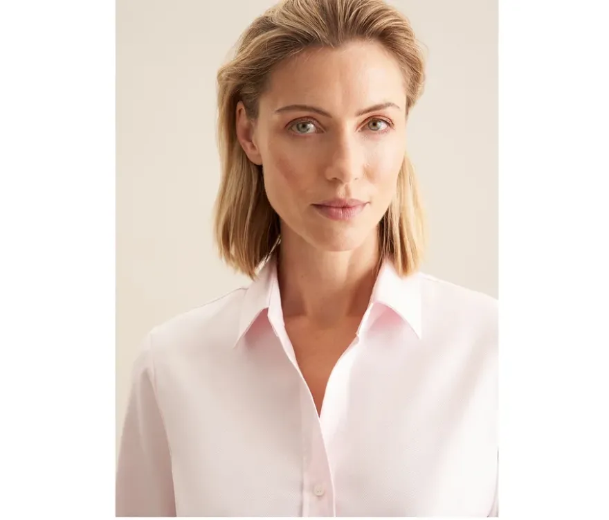 Seidensticker Twillbluse, rosé