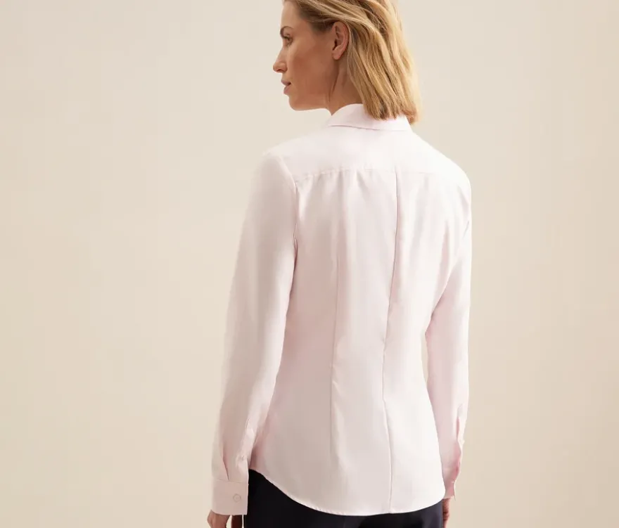 Seidensticker Twillbluse, rosé