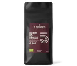 5 Senses - Red Rise Bio-Espresso - 1 kg Ganze Bohne