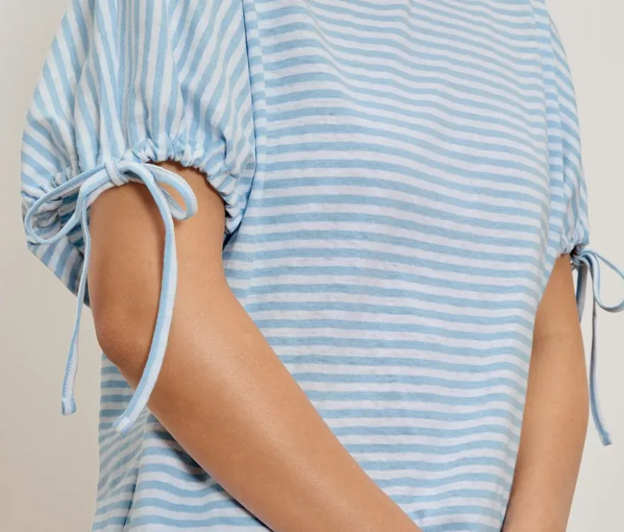 Shirt aus Leinenmix