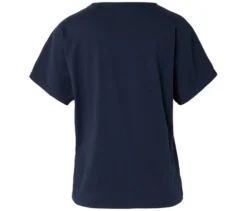 Shirt aus Leinenmix, dunkelblau