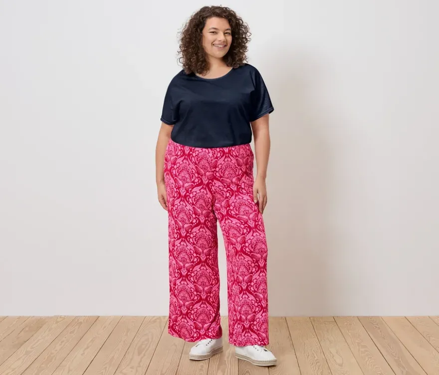 Shirt aus Leinenmix, dunkelblau
