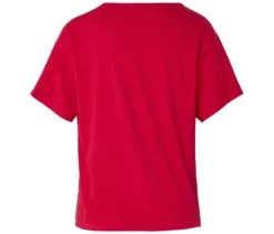 Shirt aus Leinenmix, rot
