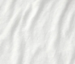 Shirt aus Leinenmix, weiß