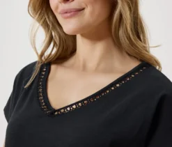 Shirt aus Modalmix