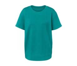 Shirt aus Modalmix, aqua