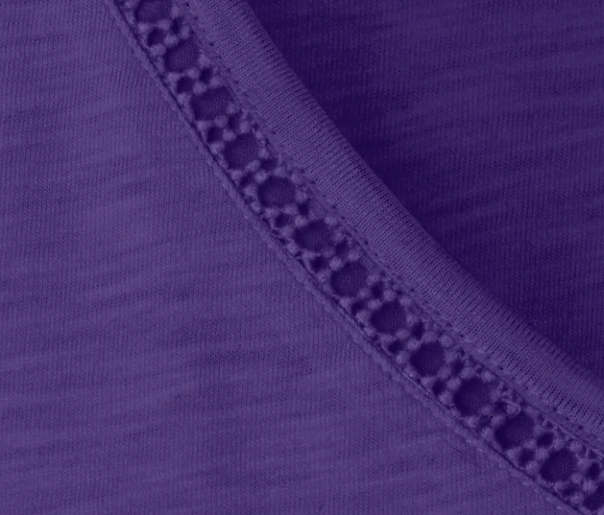 Shirt aus Modalmix, lila