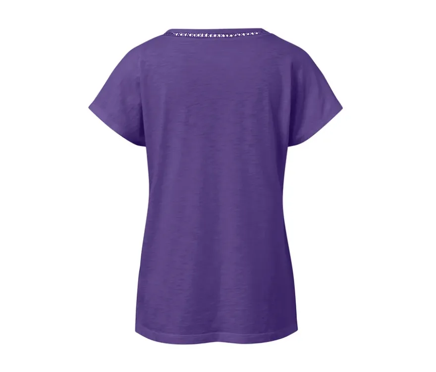 Shirt aus Modalmix, lila
