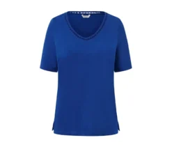 Shirt, kobaltblau